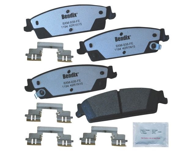 MKD1194FM Disc Brake Pad Set for 2007-2013 Cadillac Escalade ESV - Rear