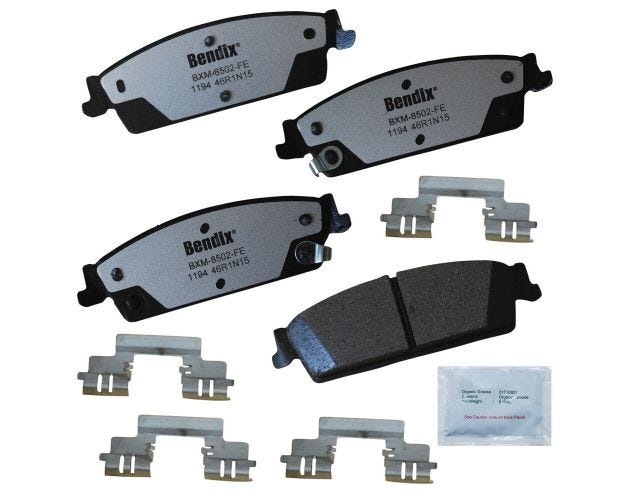PBD1194 Disc Brake Pad Set for 2011-2013 GMC Sierra - Rear