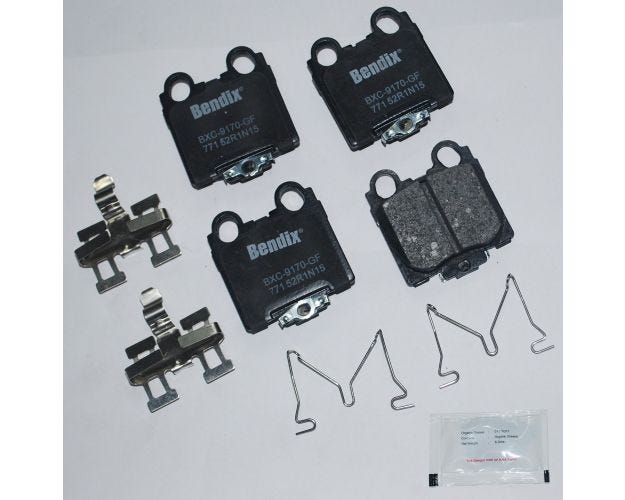 CFC771 Disc Brake Pad Set for 2010-2010 Lexus SC430 - Rear