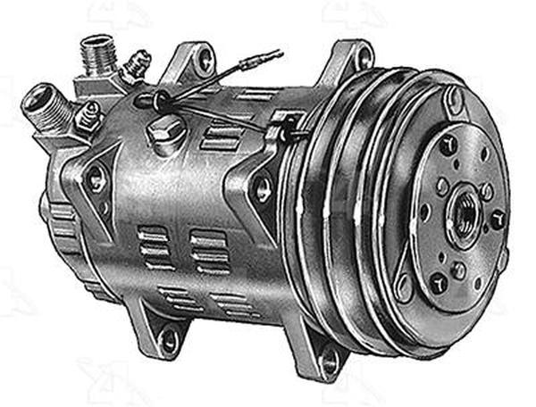 Four Seasons 58512 Air Conditioning Compressors for 1985-1985 Autocar Acl Subbase