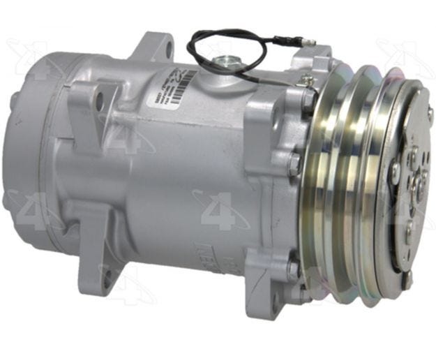 Four Seasons 58557 Rear-Horiz-Pad A&C Compressor - 0.5 in.
