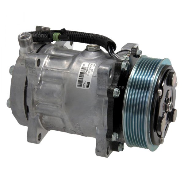 Four Seasons 58711 7 Groove Air Conditioner Compressor with Clutch