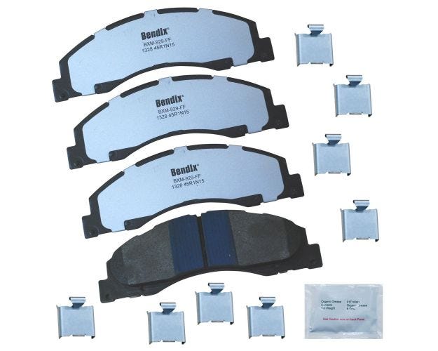 MKD1328FM Disc Brake Pad Set for 2010-2014 Ford Econoline Van - Front