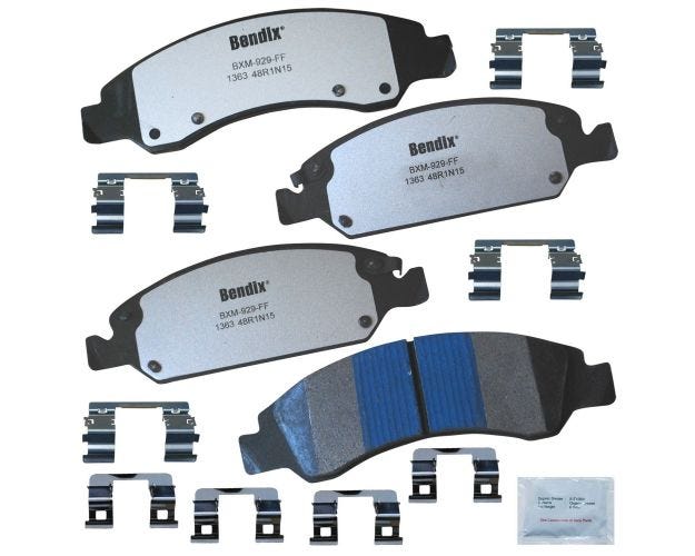 MKD1363FM Disc Brake Pad Set for 2013-2013 Chevrolet Avalanche - Front