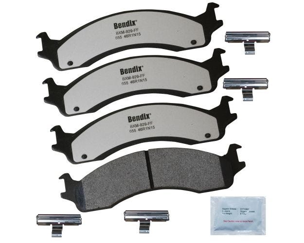 MKD655FM Disc Brake Pad Set for 1995-1995 Ford P-350 - Front