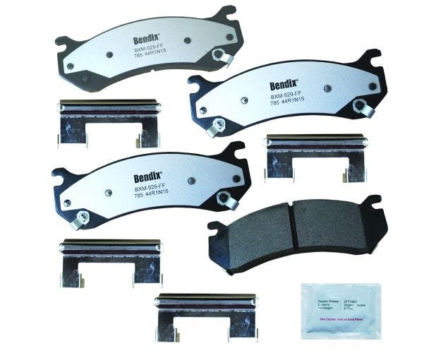 MKD785FM Disc Brake Pad Set for 2010-2010 Chevrolet Silverado 3500 - Rear