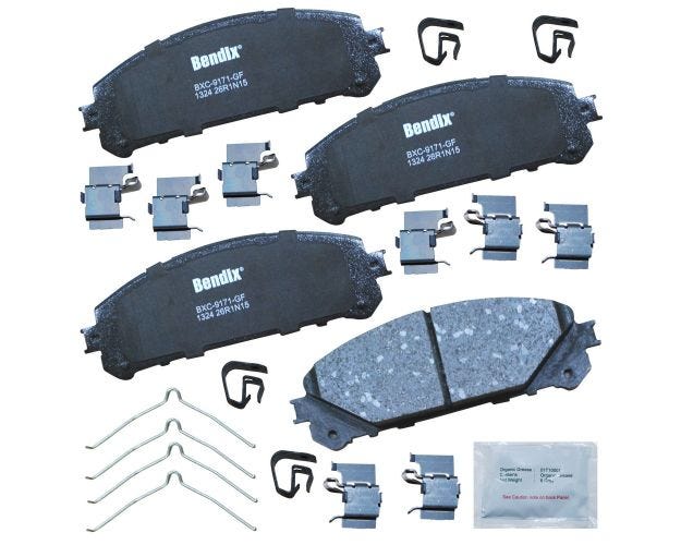 CFC1324 Disc Brake Pad Set for 2022-2022 Toyota Highlander - Front