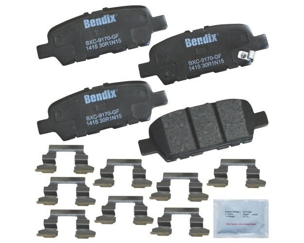 CFC1415 Disc Brake Pad Set for 2013-2013 Infiniti EX37 - Rear