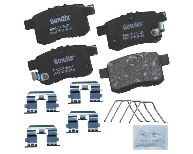 CFC1451 Disc Brake Pad Set for 2011-2014 Acura TSX - Rear