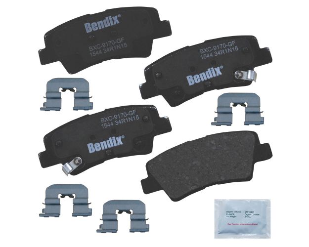 CFC1544 Disc Brake Pad Set for 2013-2013 Hyundai Elantra GT - Rear