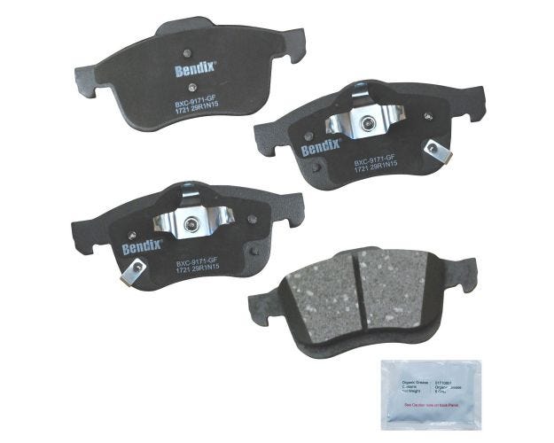 Bendix Premium Copper Free Ceramic BPR Disc Brake Pad - Front, CFC1721