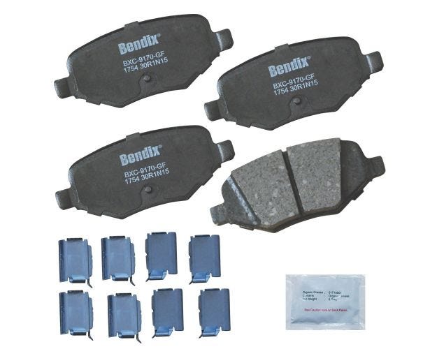 CFC1754 Disc Brake Pad Set for 2016-2016 Ford Taurus - Rear