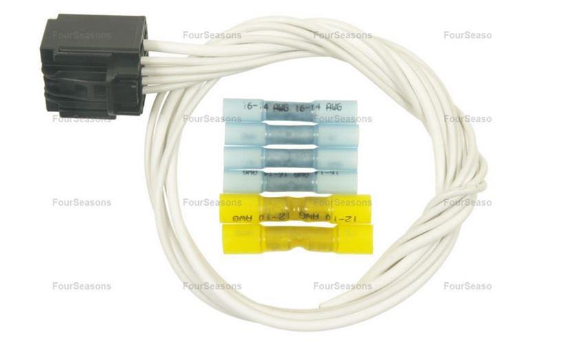 Four Seasons 70057 Harness Connectors for 2017-2019 BMW 530i Subbase