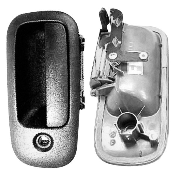 GM1310148 Front Left Driver Side Door Handle with Bezel for 2003-2009 Chevrolet Express 2500
