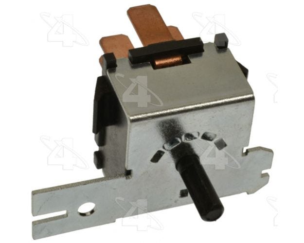 Four Seasons 37647 HVAC Blower Control Switch for 1992-1999 Chevrolet K2500 Suburban - Rear