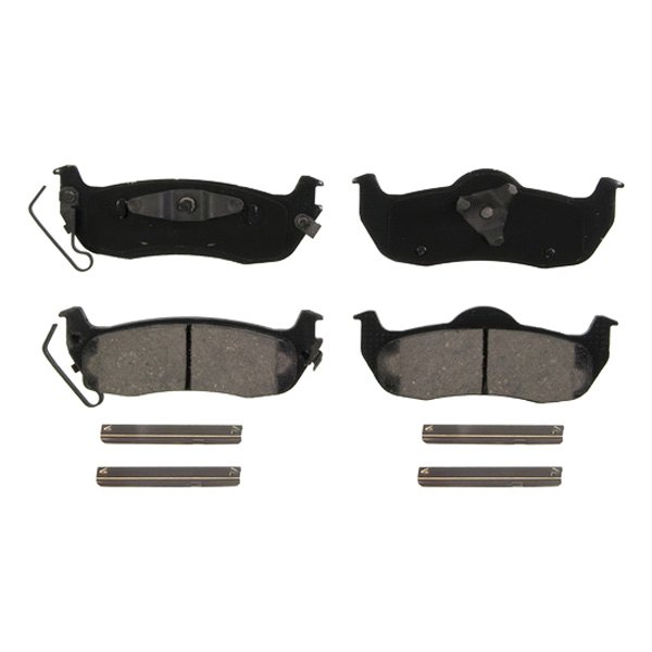ZD1041 Rear Quickstop Ceramic Brake Pad for 2004-2015 Nissan Titan