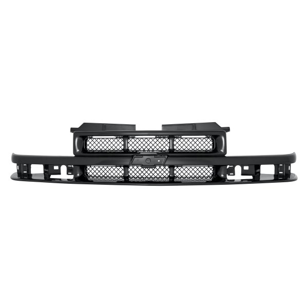 GM1200507 Black Left Bumper Grille for 1998-2000 Chevrolet Blazer