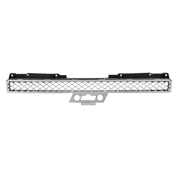 GM1200596 Satin Chrome Front Bumper Grille for 2007-2008 Chevrolet Tahoe