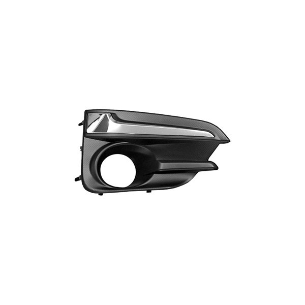 SU1039113 Front Right Passenger Side Fog Light Bezel Insert for 2017-2019 Subaru Impreza