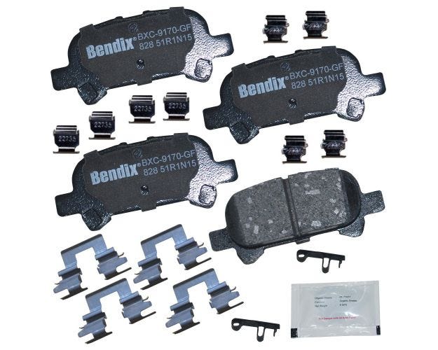 CFC828 Disc Brake Pad Set for 2001-2008 Toyota Solara - Rear