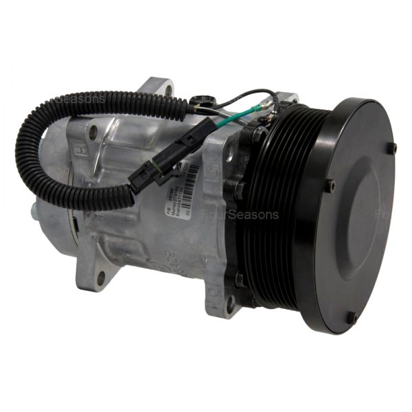 Four Seasons 68166 12V 8 Groove Air Conditioner Compressor with Clutch