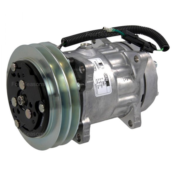 Four Seasons 68169 24V Double Groove Air Conditioner Compressor with Clutch