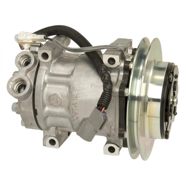 Four Seasons 68577 12V Single Groove Air Conditioner Compressor with Clutch