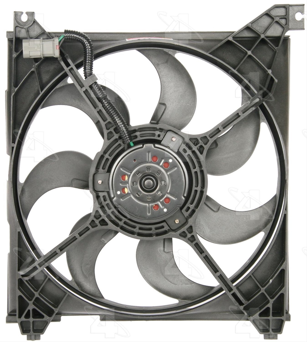 Four Seasons 75344 Cooling Fan Assemblies for 2002-2004 Hyundai Santa Fe Subbase