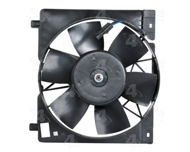 Four Seasons 75201 Jeep Cherokee Engine Cooling Fan Assembly for 1990-1996 Jeep Cherokee
