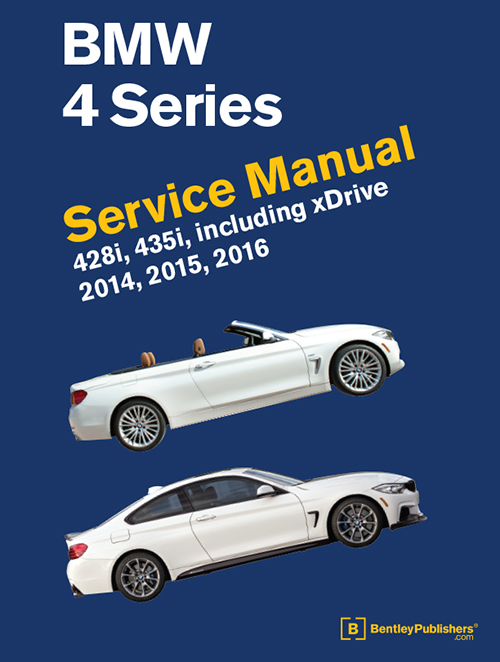 B416 Car  Truck Service  Repair Manuals for 20142016 BMW 428i Base Convertible