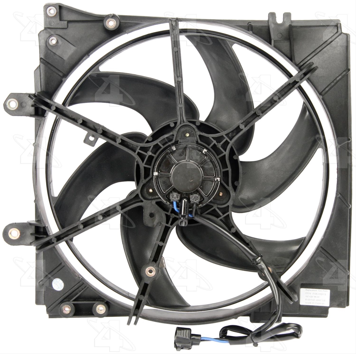 Four Seasons 75402 Cooling Fan Assemblies for 1998-1998 Mazda 626 Subdx