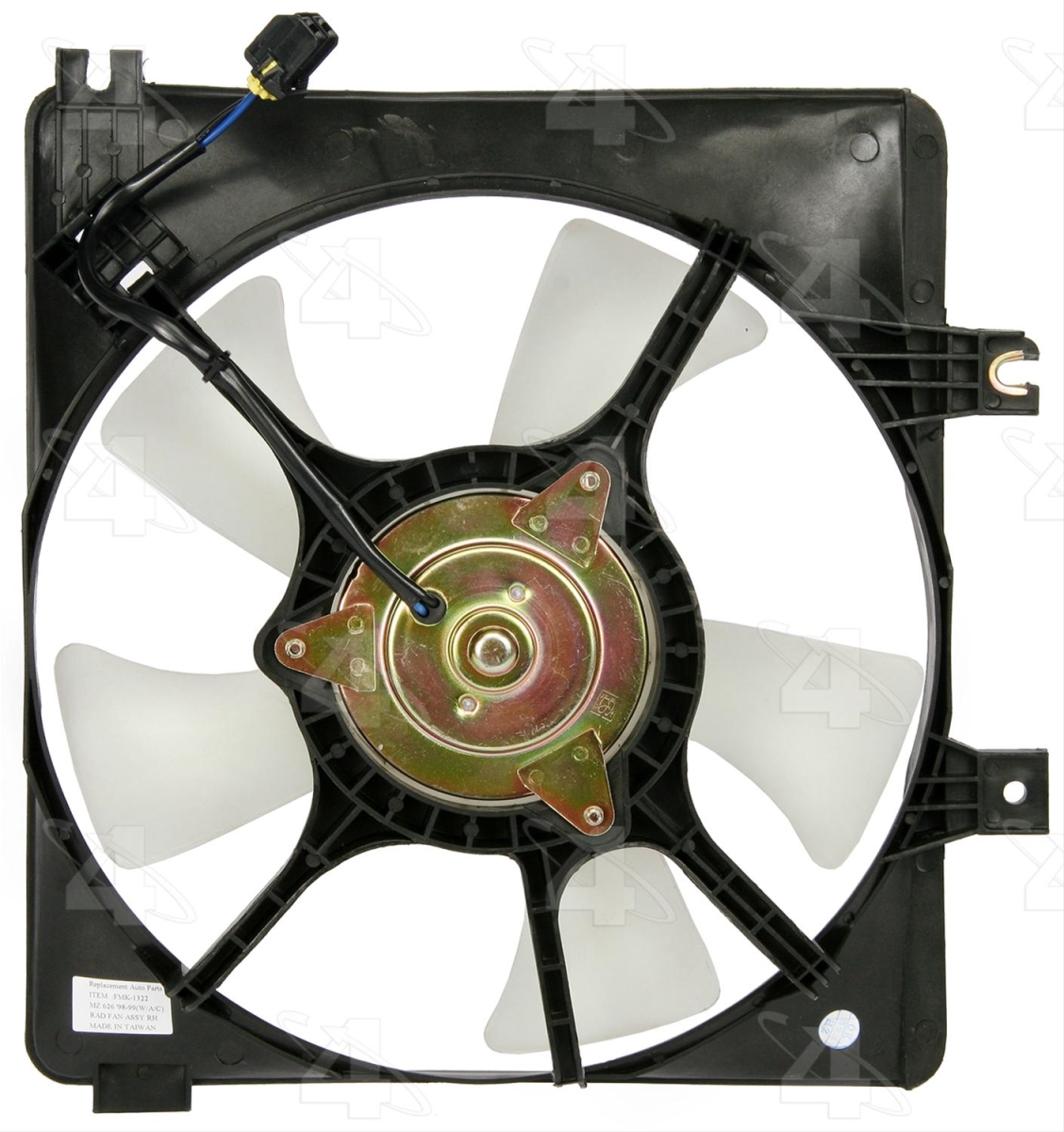 Four Seasons 75407 Cooling Fan Assemblies for 1998-1998 Mazda 626 Subdx