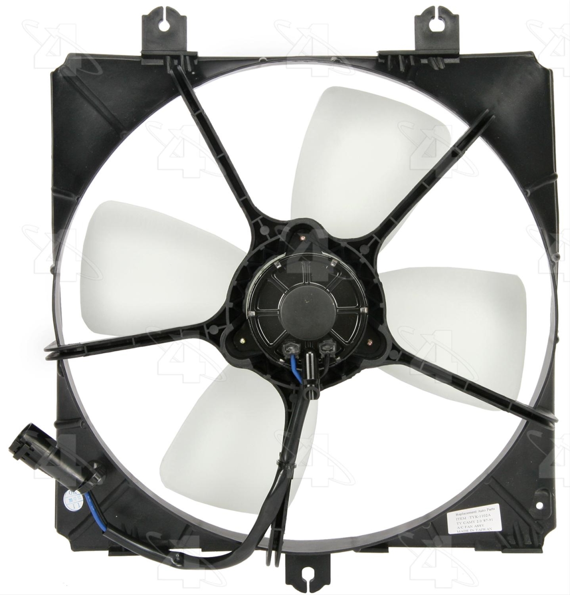 Four Seasons 75438 Condenser Fan Motor Assemblies for 1988-1991 Toyota Camry Subbase