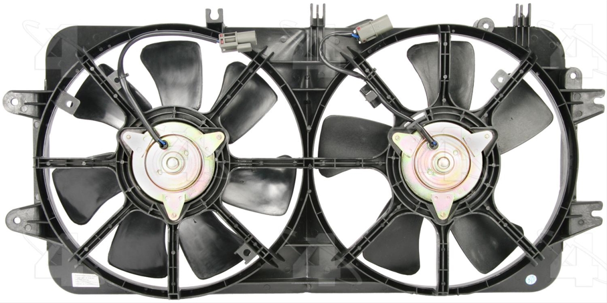 Four Seasons 75441 Radiator & Condenser Fan Motor Assemblies for 2000-2002 Mazda 626 Subes