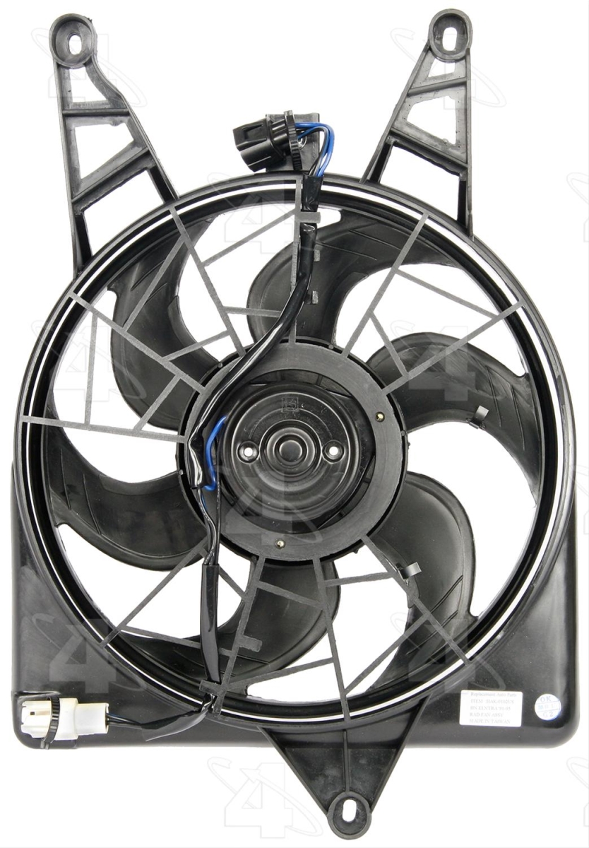 Four Seasons 75484 Cooling Fan Assemblies for 1992-1995 Hyundai Elantra Subbase