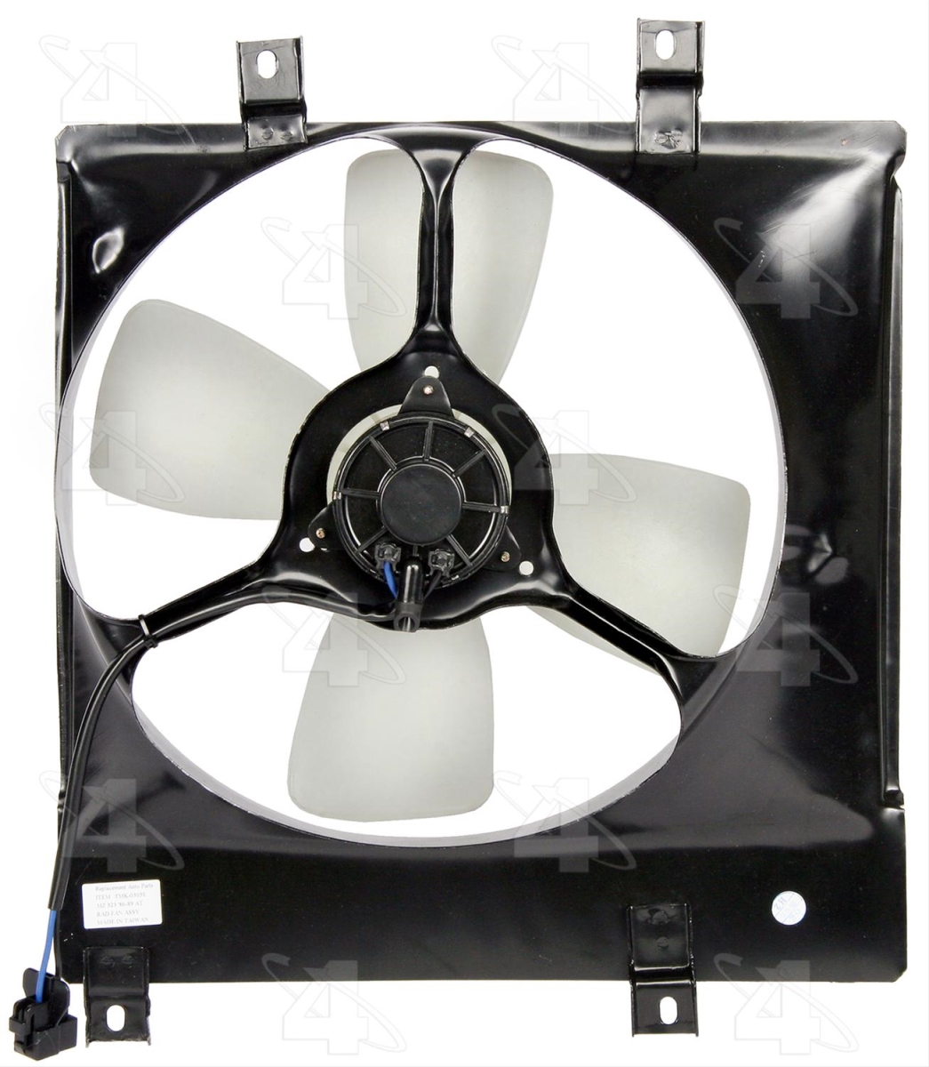 Four Seasons 75489 Cooling Fan Assemblies for 1986-1989 Mazda 323 Subbase
