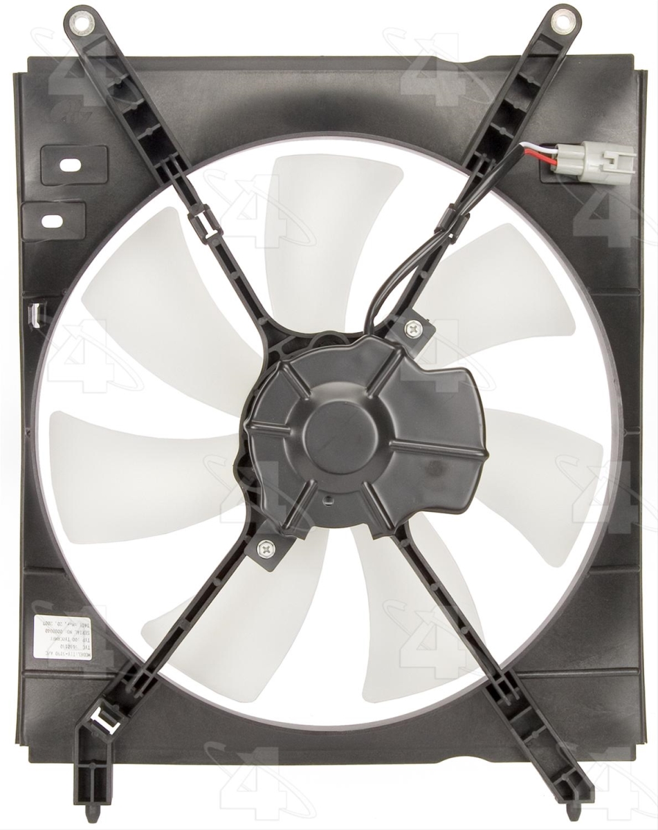Four Seasons 75517 Condenser Fan Motor Assemblies for 2000-2001 Toyota Camry Subce