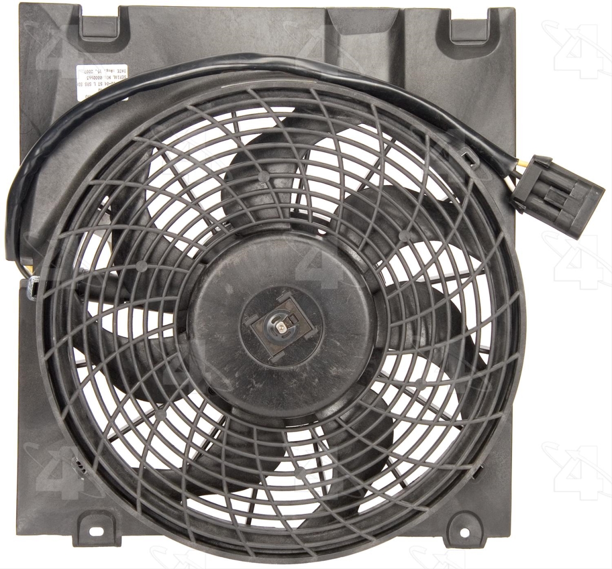Four Seasons 75561 Condenser Fan Motor Assemblies for 2001-2002 Saturn L100 Subbase