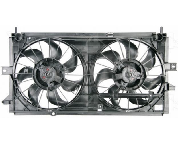 Four Seasons 75582 Dual Radiator & Condenser Fan Assembly for 2000-2003 Chevrolet Impala