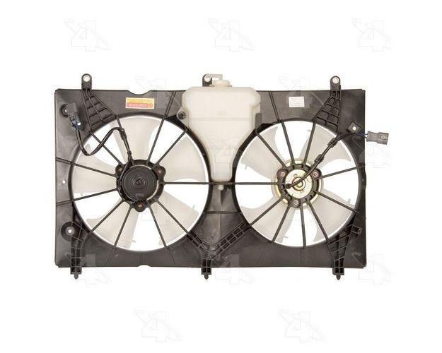 Four Seasons 75626 Dual Radiator & Condenser Fan Assembly for 2003-2007 Honda Accord