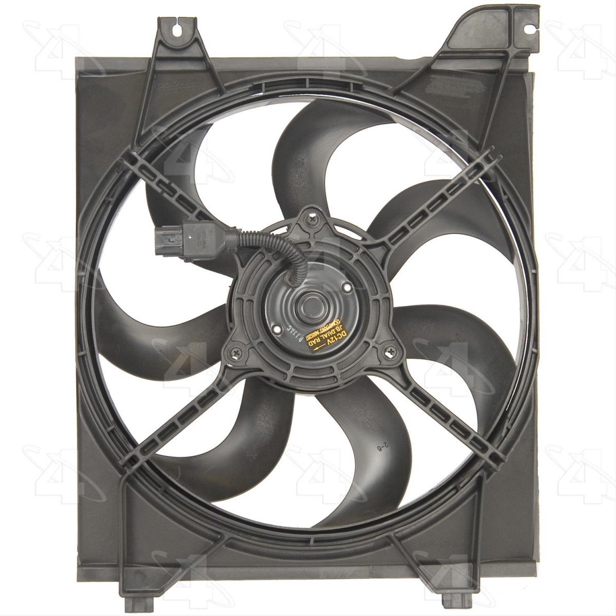 Four Seasons 75640 Cooling Fan Assemblies for 2008-2008 Kia Rio5 Sublx