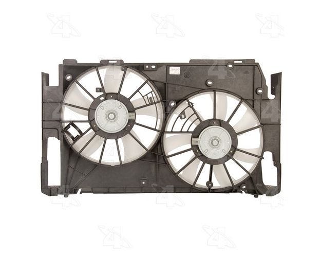 Four Seasons 75653 Dual Radiator & Condenser Fan Assembly for 2009-2009 Toyota RAV4 - Left