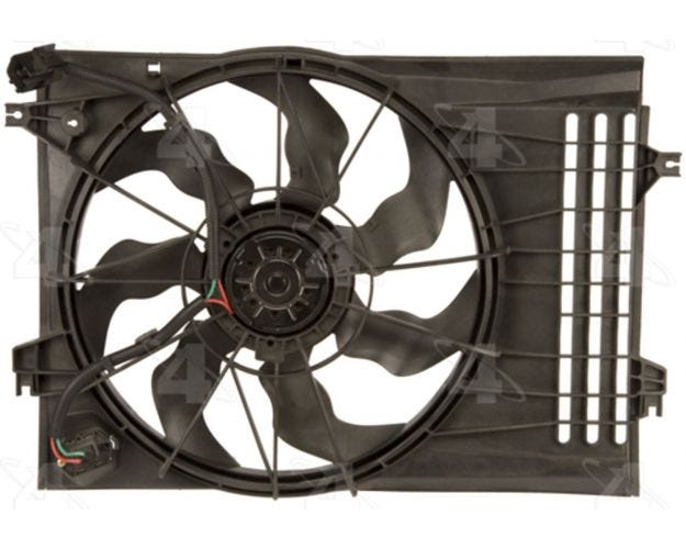 Four Seasons 75988 Engine Cooling Fan Assembly for 2005-2009 Hyundai Tucson