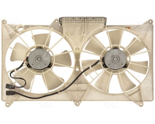 Four Seasons 75993 Engine Cooling Fan Assembly for 1998-2005 Lexus GS300