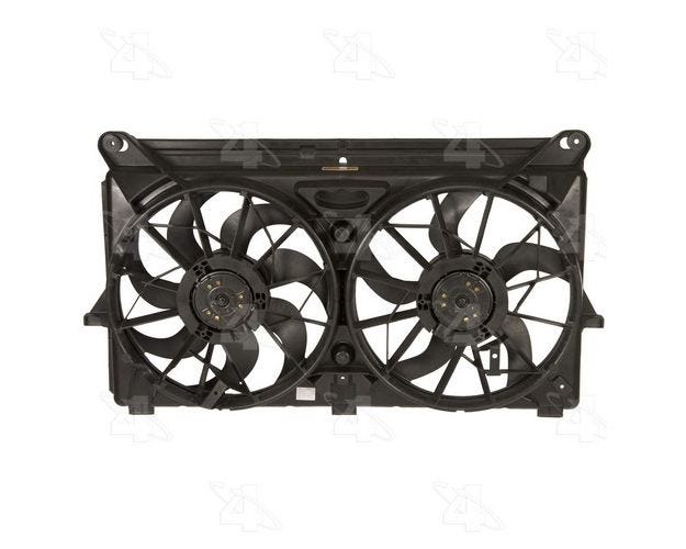 Four Seasons 76015 Dual Radiator & Condenser Fan Assembly for 2009-2010 Chevrolet Silverado 3500
