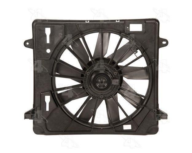Four Seasons 76035 Engine Cooling Fan Assembly for 2007-2011 Jeep Wrangler