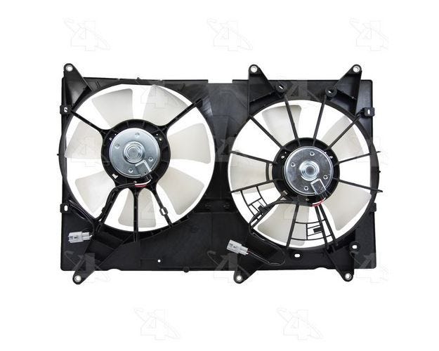 Four Seasons 76223 Dual Radiator & Condenser Fan Assembly for 1999-2003 Lexus RX300