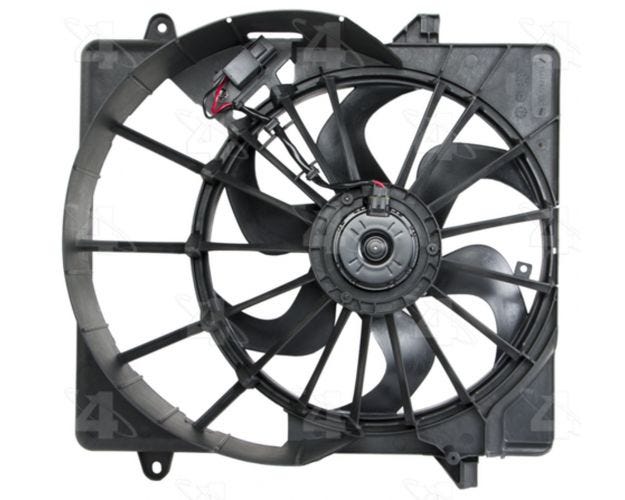 Four Seasons 76241 Jeep Liberty Engine Cooling Fan Assembly for 2008-2012 Jeep Liberty