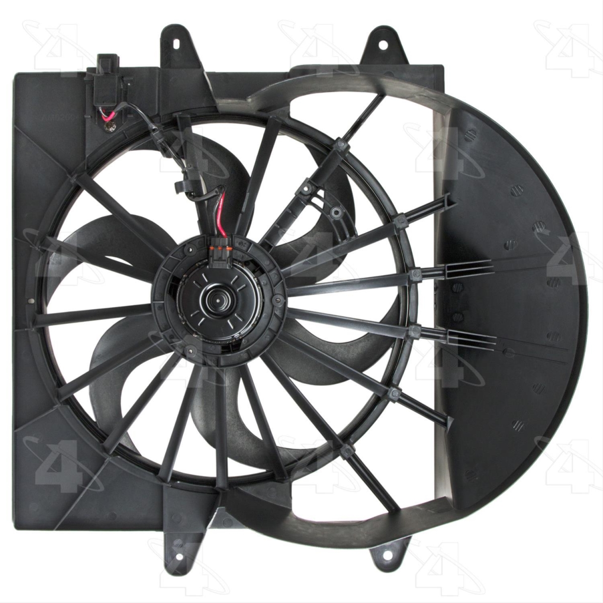 Four Seasons 76244 Cooling Fan Assemblies for 2009-2009 Jeep Commander Sublimited