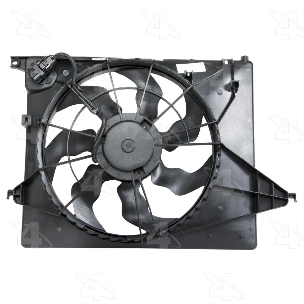 Four Seasons 76250 Cooling Fan Assemblies for 2010-2012 Hyundai Santa Fe Subgls